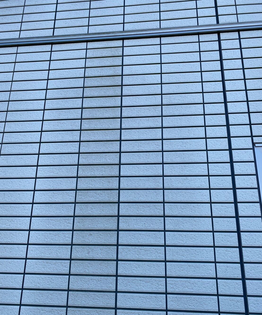 外壁北面の汚れ （Before）