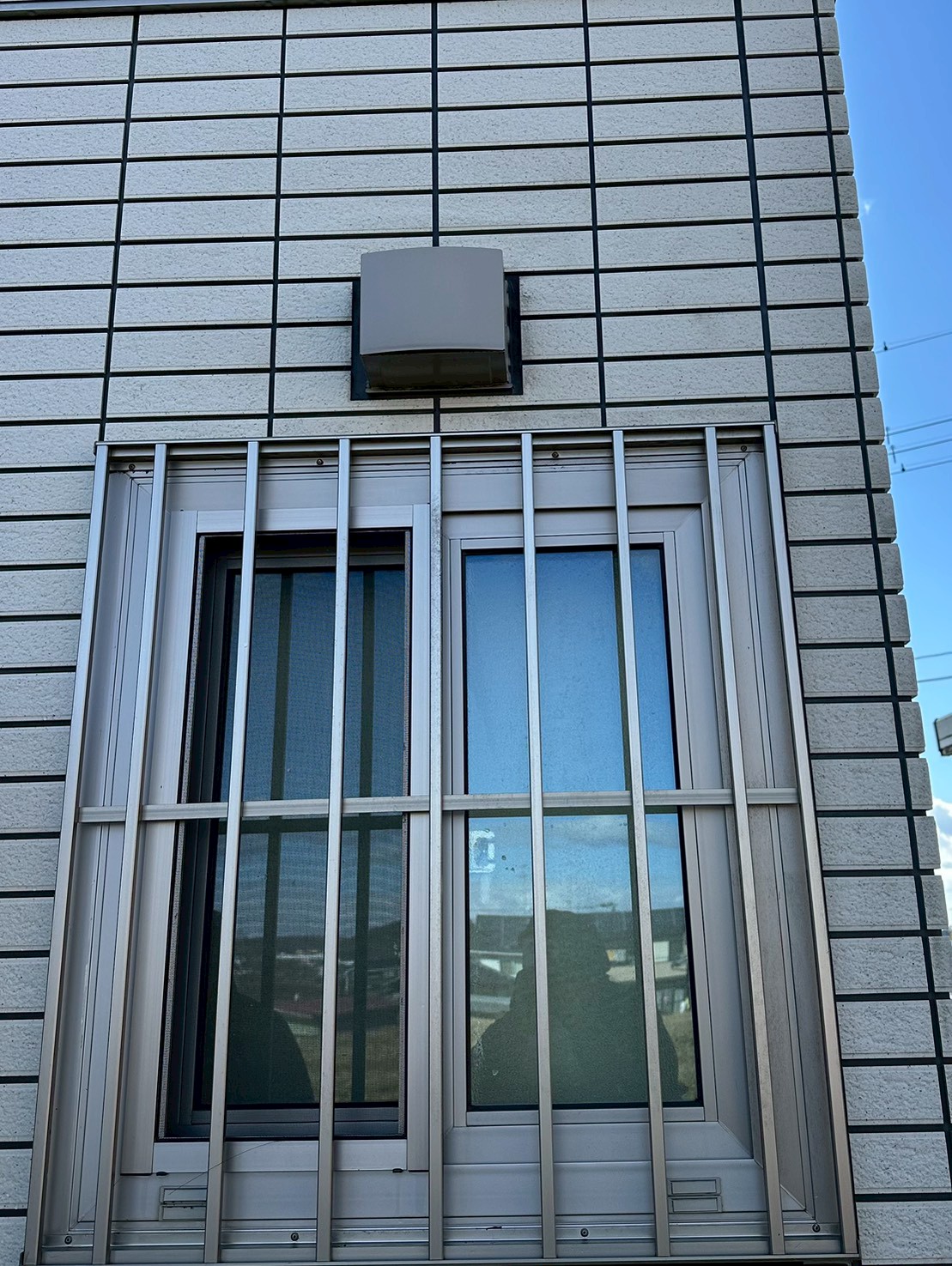 外壁換気口近辺の汚れ（アップ） （After）